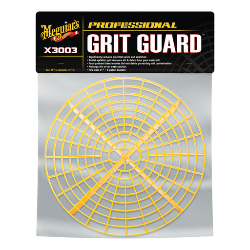 Meguiar's X3003 Professional Grit Guard, 1/8 in Dia x 2-1/2 in H, Use With: 3.5 to 5 gal Buckets