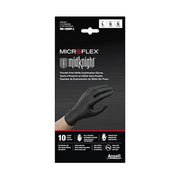 Microflex Corp. Microflex MidKnight MK296-S General Purpose Disposable Exam Gloves, Small, Nitrile,