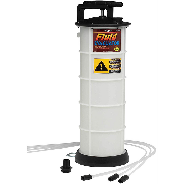 Mighty VAC 1.9 Gallon Automotive Fluid Evacuator with Overflow Protection