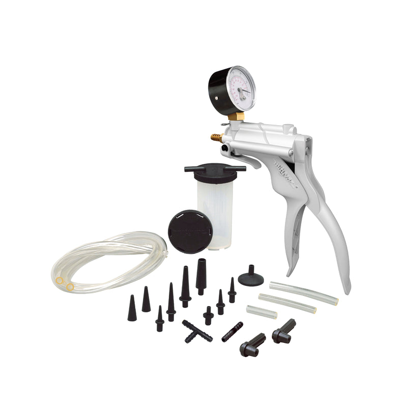 Mighty Vac MV7840 Pressure Brake Bleeder Kit, 2.5 qt Reservoir, Flex Hose, Control Valve and Master