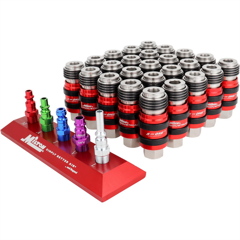 Universal Safety Exhaust Coupler Display Pack, Part 1750BK-DSPKIT