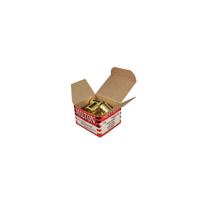 Milton Industries, Inc. Milton 1654-8 Domestic Hose Ferrule, 23/32 in, Brass — view 2