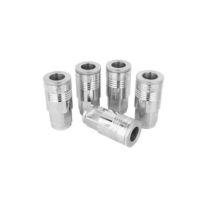 Milton Industries, Inc. Milton 1803 P-Style Coupler, 1/4 in, FNPT, 300 psi, Steel — view 2