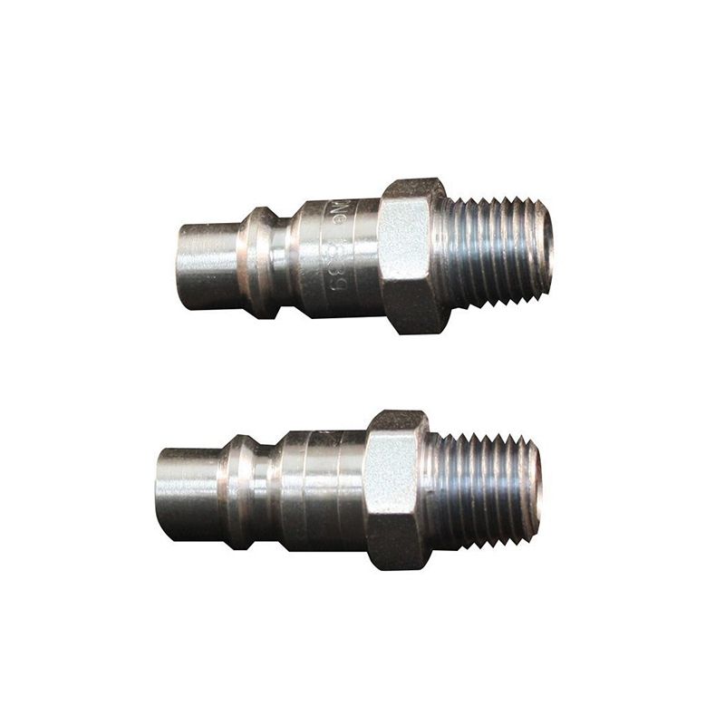 1839 H-Style Quick-Connect Plug 1/4 MNPT Steel, 67 scfm, 300 psi