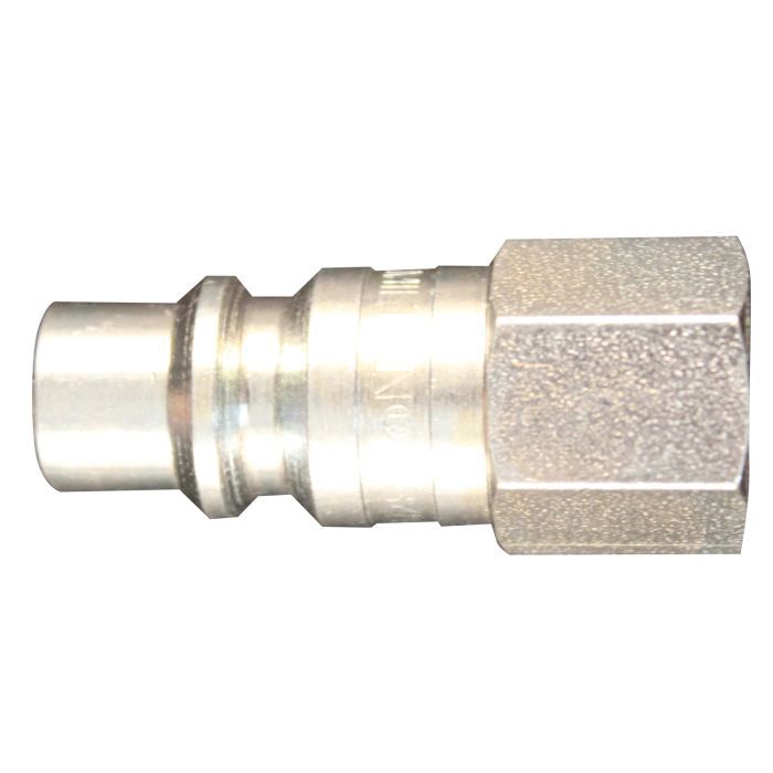 Milton Industries, Inc. Milton 1840 H-Style Quick Coupler Plug, 1/4 in, FNPT, Steel — view 2