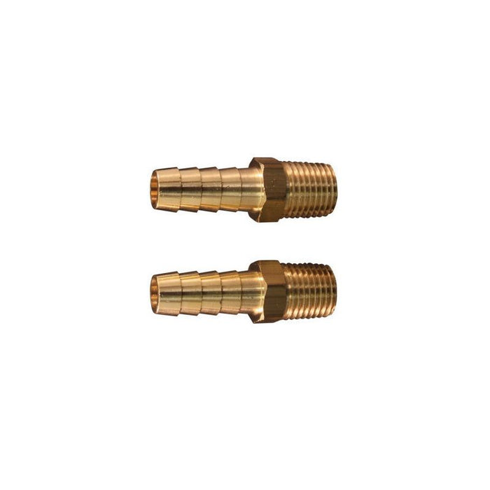 Milton Industries, Inc. Milton 602 Hose End Fitting, 1/4 in MNPT x 3/8 in Hose — view 3