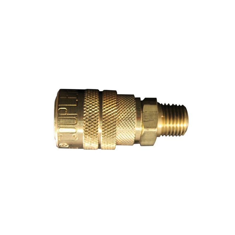 716 Kwik-Change® Coupler 1/4 in MNPT Brass, 40 cfm, Buna-N Seal