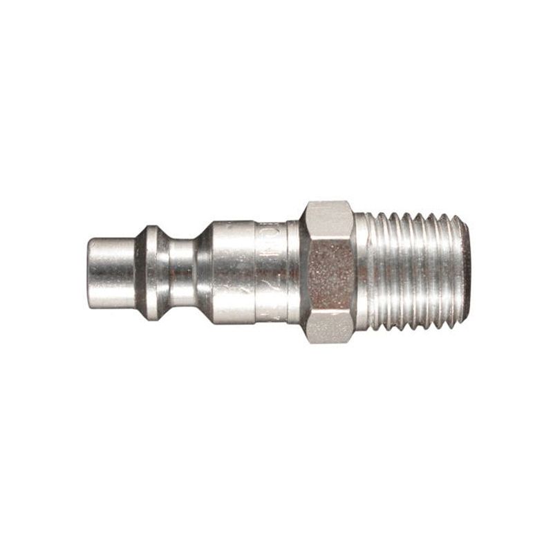 Milton 727 M-Style Plug, 1/4 in, MNPT, Steel