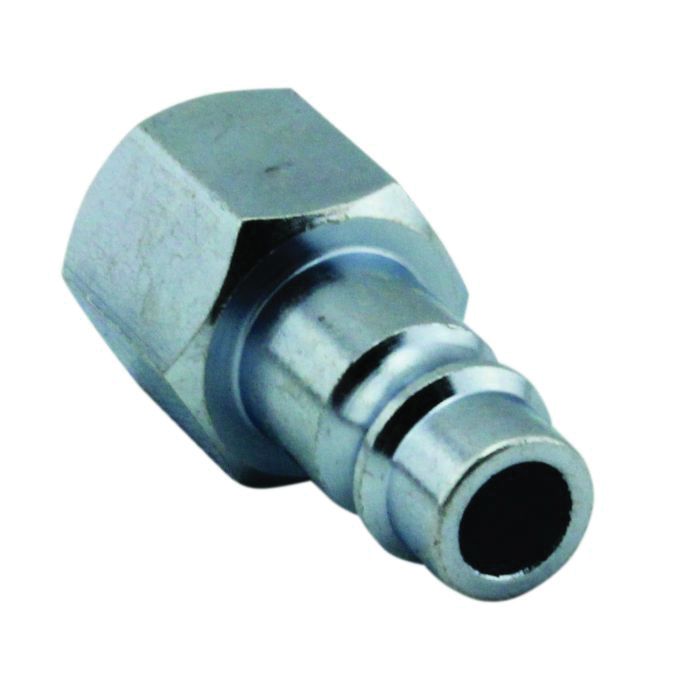 Milton Industries, Inc. Milton 760-1 V-Style European Interchange Plug, 1/4 in, MNPT, Steel — view 3