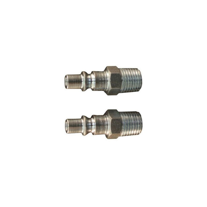 Milton Industries, Inc. Milton 777 A-Style Quick Coupler Plug, 1/4 in, MNPT, Steel — view 4