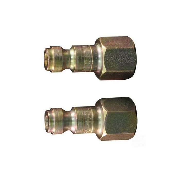 Milton Industries, Inc. Milton 784 T-Style Plug, 1/4 in, FNPT, Steel