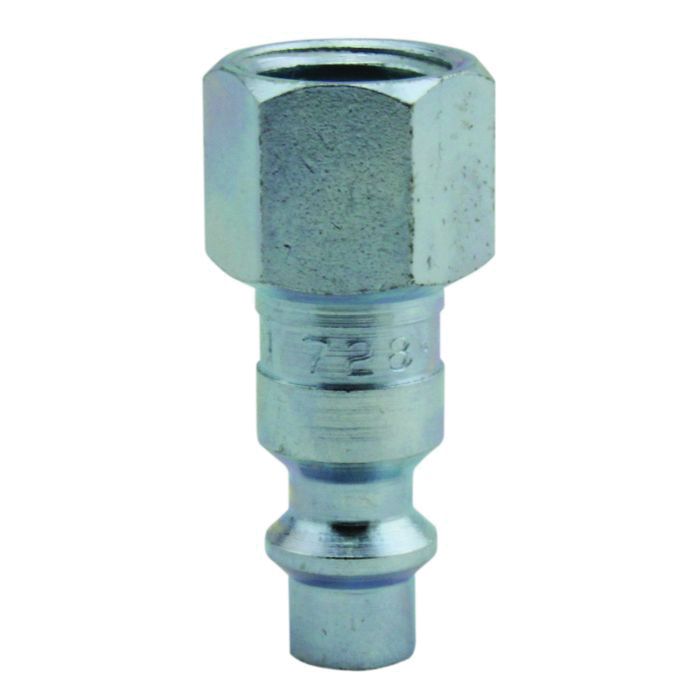 Milton Industries, Inc. Milton S-728 M-Style Plug, 1/4 in, FNPT, Steel — view 3