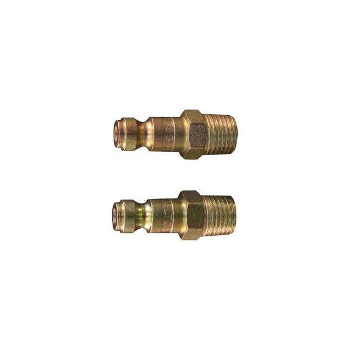 Milton Industries, Inc. Milton S-783 T-Style Plug, 1/4 in, MNPT, Steel — view 4