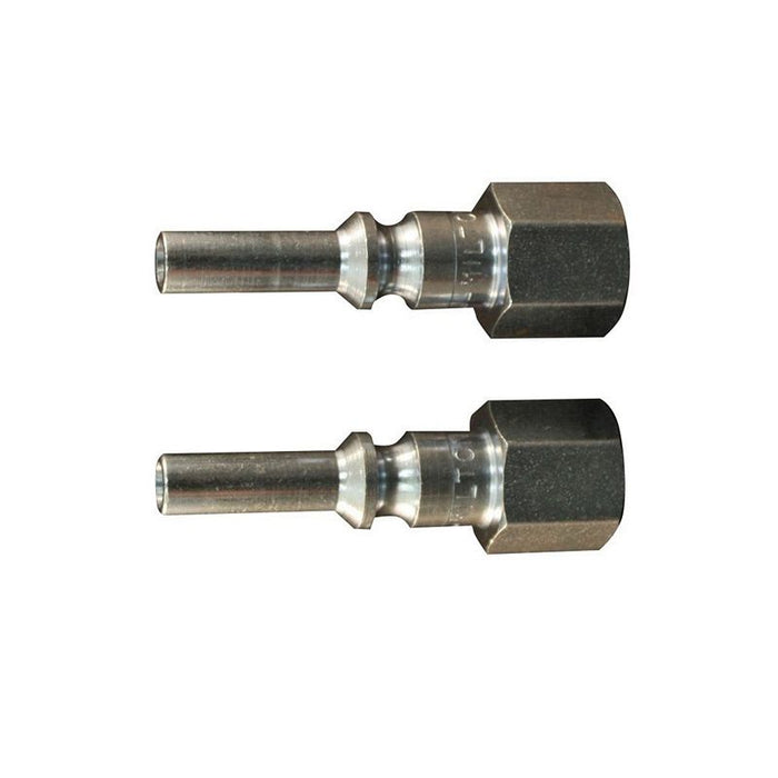 Milton Industries, Inc. Milton S-792 L-Style Plug, 1/4 in, FNPT, Steel — view 4