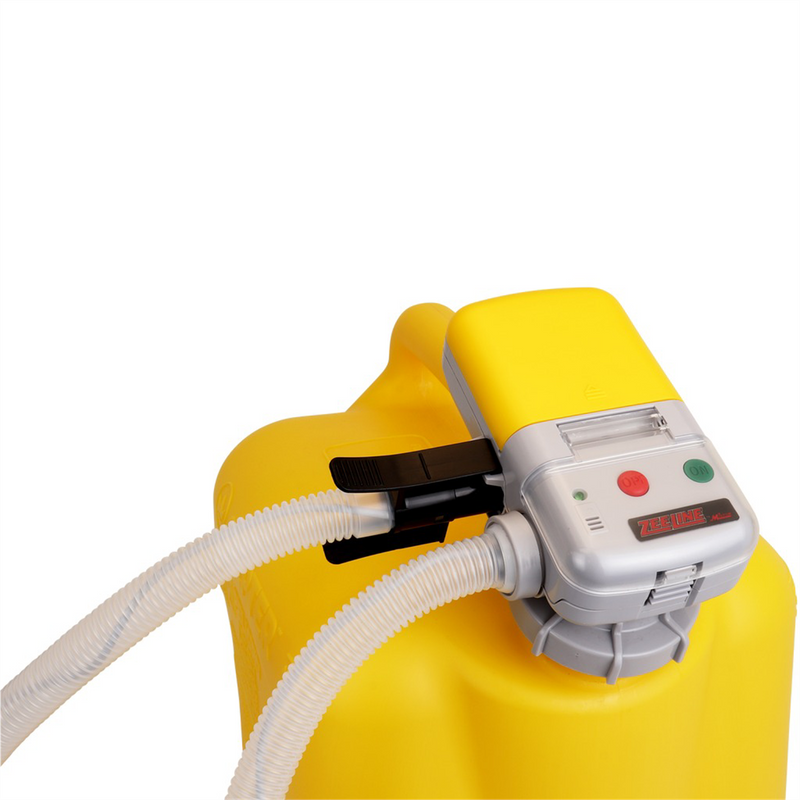 Milton Industries, Inc. Battery Fuel Transfer Pump - Yellow