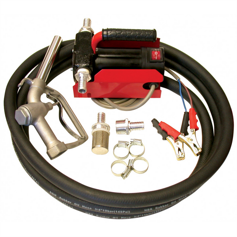 Portable 12-Volt Electric Diesel Pump Kit (12 GPM)