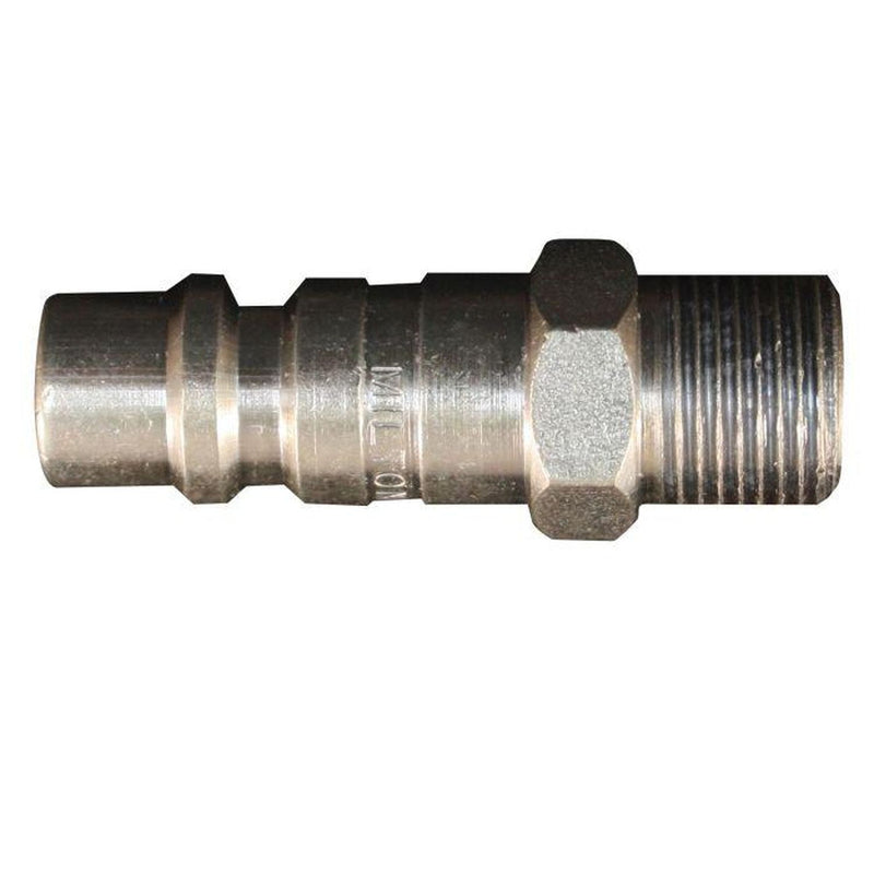 1859 3/8 in Male Plug G-Style, Case-Hardened Steel, Rust-Resistant, 300 PSI Max, 99 SCFM