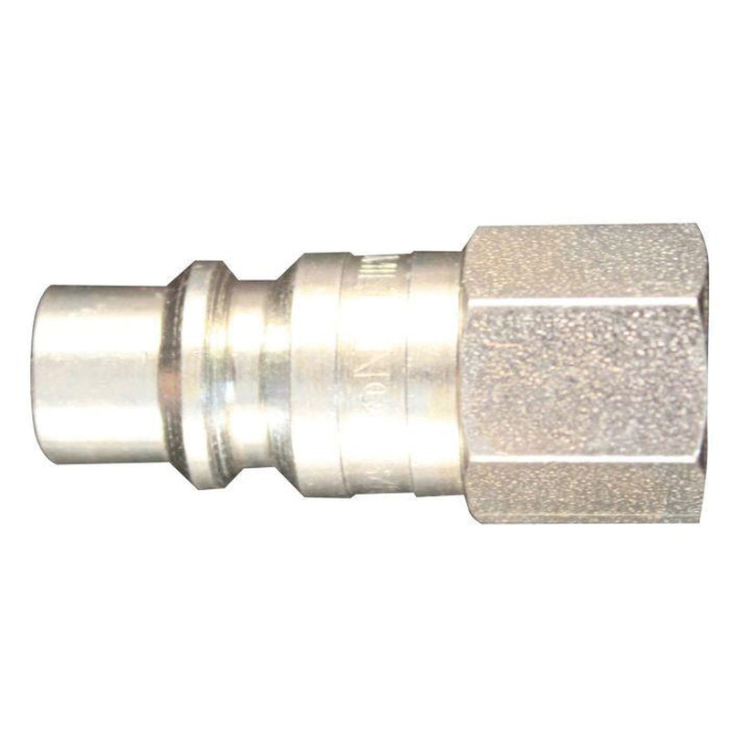 1/4" Female Plug H-Style S1840 - case hardened steel, 3/8" flow, 300 psi max, 67 scfm for