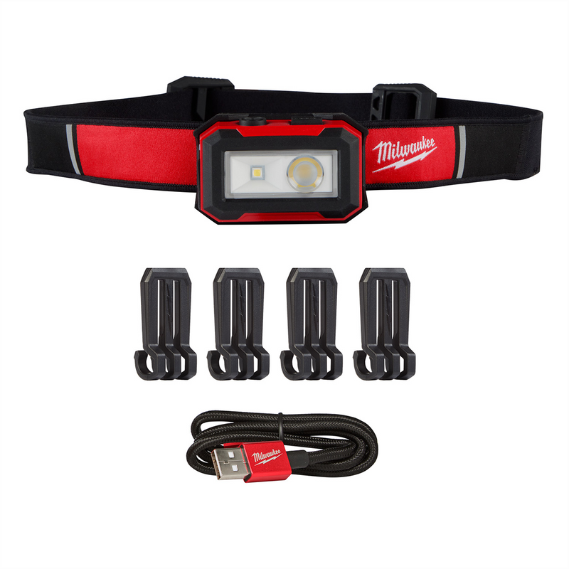 Milwaukee Tools Rechargeable Magnetic Headlamp And Task Light