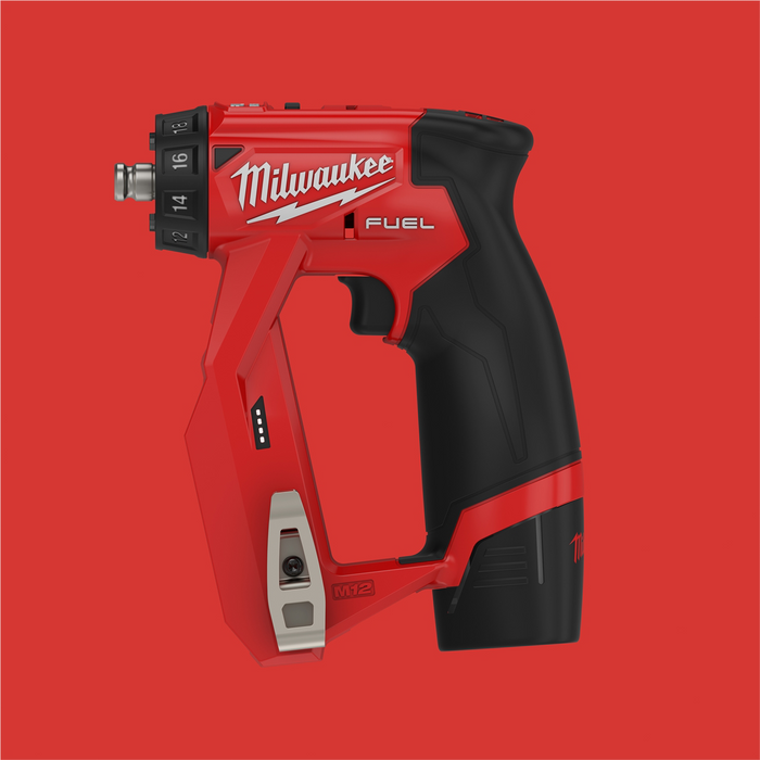 Milwaukee Tools Milwaukee M12 2505-22 DrillDrive Kit, Tool/Kit: Kit, 300 In-Lb, 3/8 In Chuck,