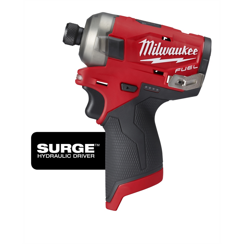 Milwaukee M12 Fuel Surge 2551-20 Drive Bare Tool, Tool/Kit: Tool, 1/4 In Dri