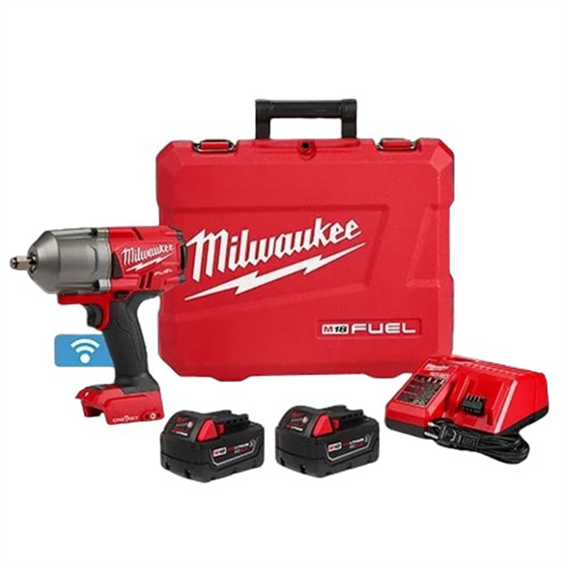 Fuel W/ One-Key High Torqueue Impact Wrench 1/2" Friction Ring Kit