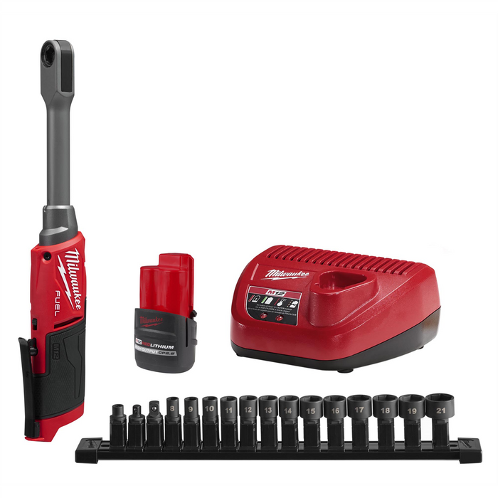 Milwaukee Tools Insider Ext Reach Box Ratchet Kit