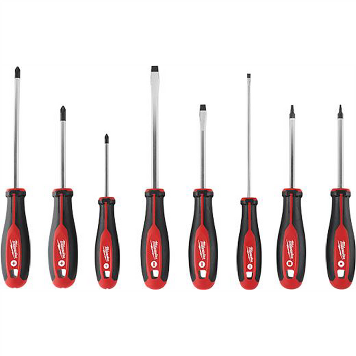 Milwaukee Tools 8pc Screwdriver Kit w/ Square