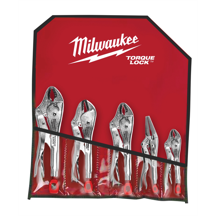 Milwaukee Tools 5Pc Torqueuelock Pliers Kit