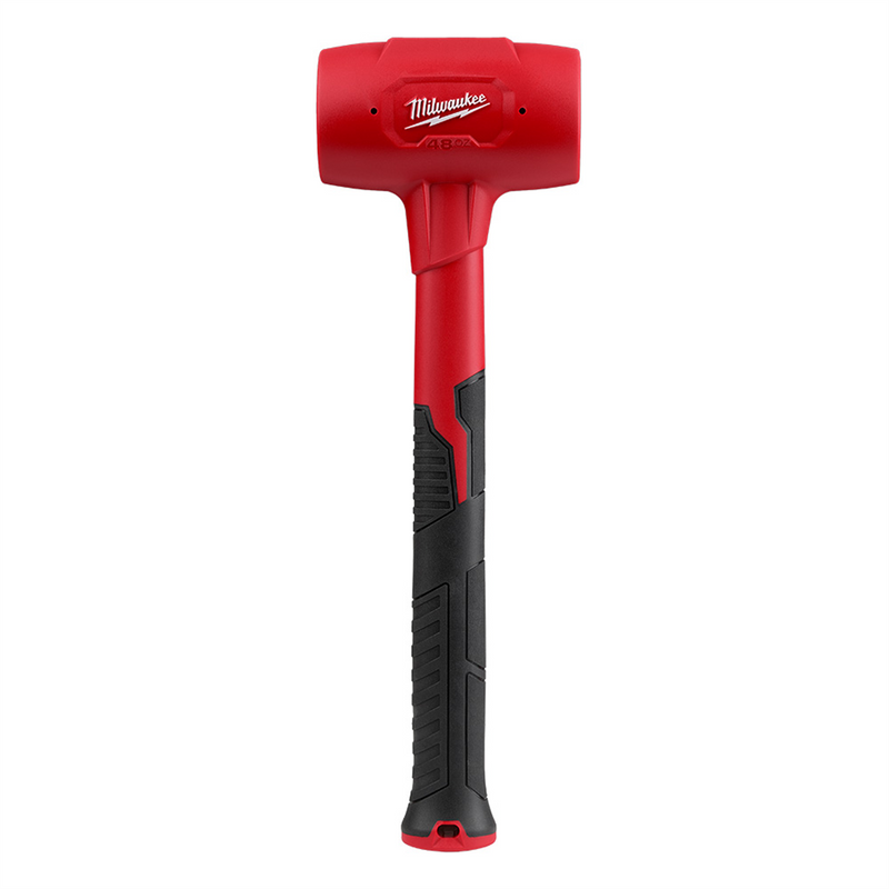 Tools 48Oz Dead Blow Hammer 48-22-9151 with steel reinforced handle and anti-slip grip