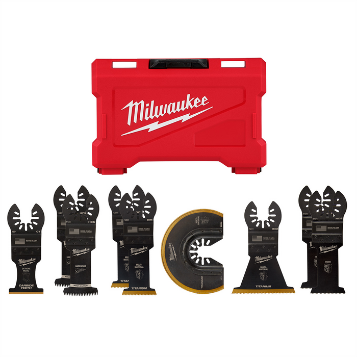 Milwaukee Tools Multi-Tool Blade Variety Kit 9PC