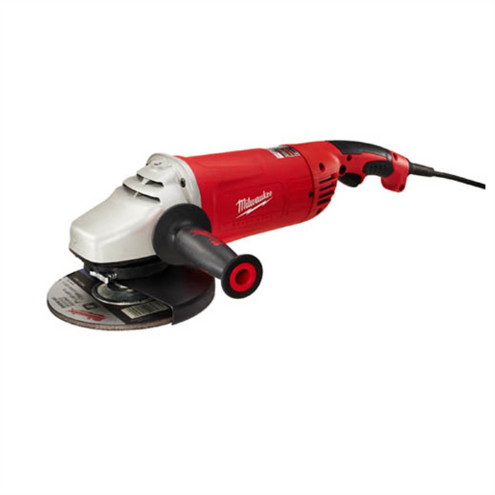 Milwaukee Tools Amp 7"/9" Large Angle Grinder w/ Lock-on
