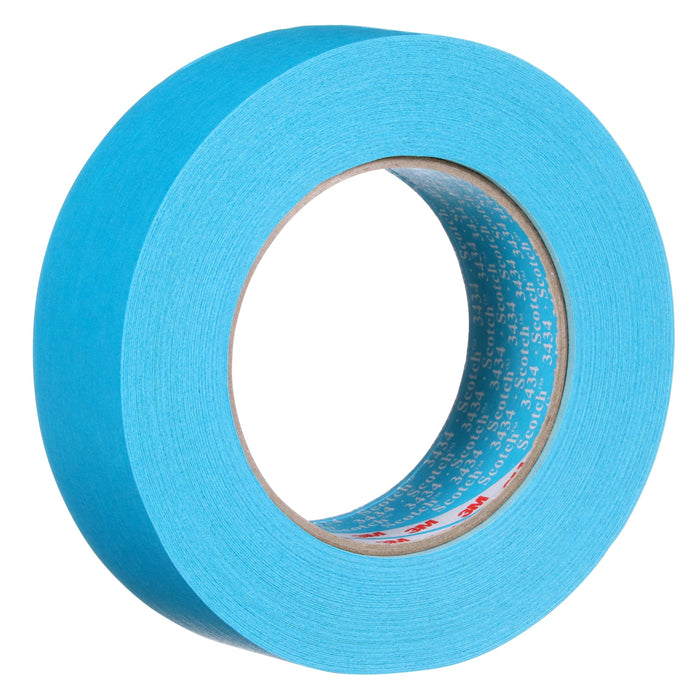 3M Products High Performance Blue Masking Tape 3434, 07898, 36 mm x 50 m, 24 RL/CS — view 2