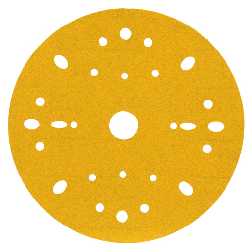 3M Products Hookit Gold Abrasive Disc 09284, 180, 6 in, Dust-Free, 100 Discs/Carton