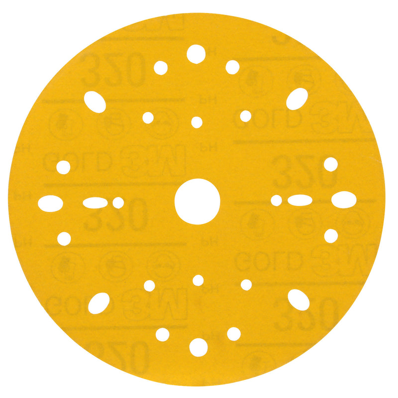 6"-Velcro- Dust Free-Gold Disc