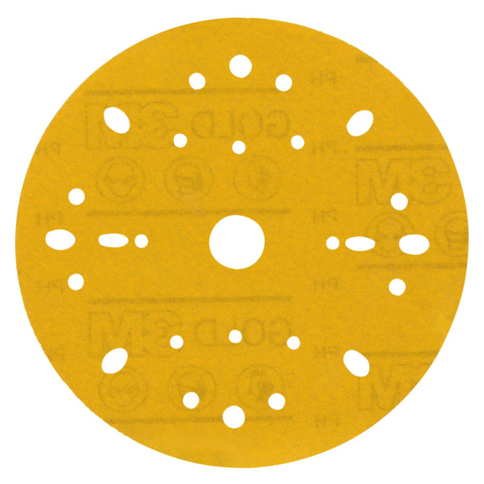 3M Products Hookit Gold Abrasive Disc 09291, 800, 6 in (150 mm), Dust-Free, 100 pcs/BX, 4