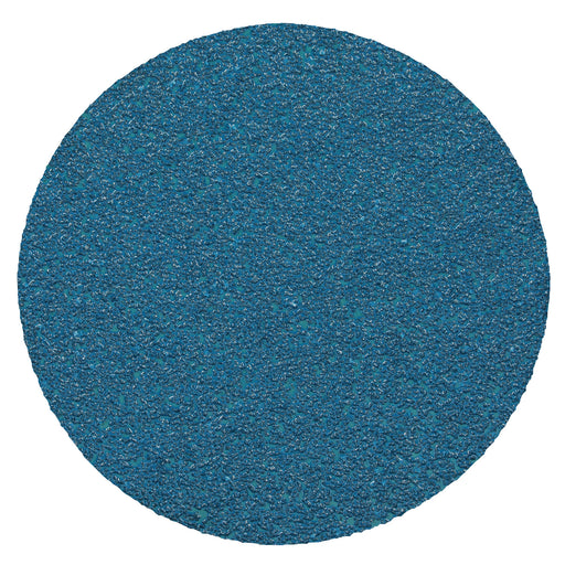 3M Products Hookit Blue Abrasive Disc 36530, 36E, 8 in, No Hole, 50 Discs/Carton