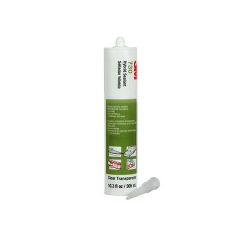 3M Products 08026 730UV Series Isocyanate-Free Adhesive Sealant, 305 mL Cartridge, Clear, Paste