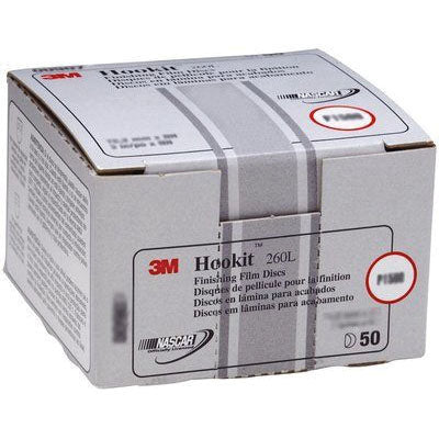 260L Series Abrasive Disc P1500 3 in White (Part 0907)