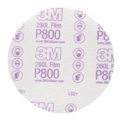 3M Products 00970 260L Finishing Film Disc, 6 in Dia, 800 Grit, Super Fine Grade, Aluminum Oxide Abr — view 3