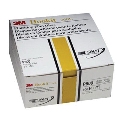 3M Products 00971 260L Finishing Film Disc, 6 in Dia, 600 Grit, Extra Fine Grade, Aluminum Oxide Abr — view 4