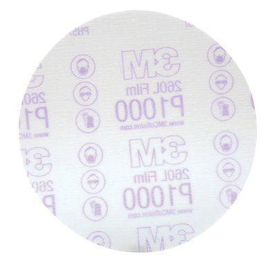 3M 1186 6 in P1000 Abrasive Disc Hook and Loop Red/White