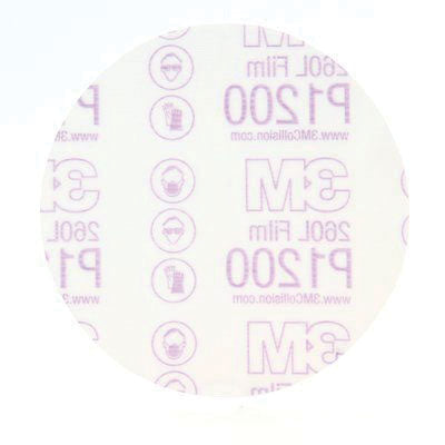 1320 6 in P800 Abrasive Disc Stikit PSA White