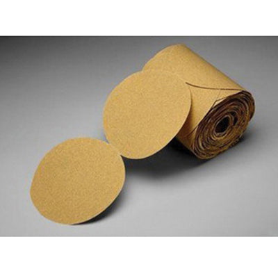 1422 Stikit Gold Paper Disc Roll 5 in Diameter P240 Grit PSA Backing
