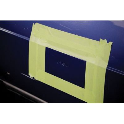3M Products 03433 233+ Series Automotive Performance Masking Tape, 32 m x 36 mm, Green