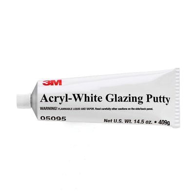 3M Products 05095 Putty, 14.5 oz Tube, White, Paste