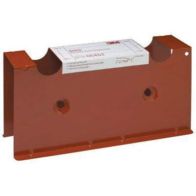 3M Products 05452 Double Abrasive Roll Dispenser, Use With: Stikit 2-3/4 in Sheet Rolls — Red