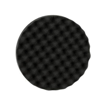 3M Products 05725 Single Sided Polishing Pad, 8 in Dia, Hookit Attachment, Foam Pad, Black