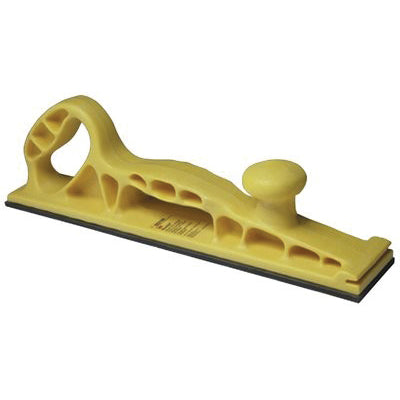 5740 Hand Block 5 in x 2-3/4 in Hook-and-Loop Yellow/Black Plastic