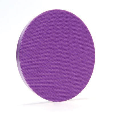 3M Products 05778 15 deg Disc Pad, 6 in Dia, 5/16 in - 24 TPI Arbor, Hook and Loop Attachment